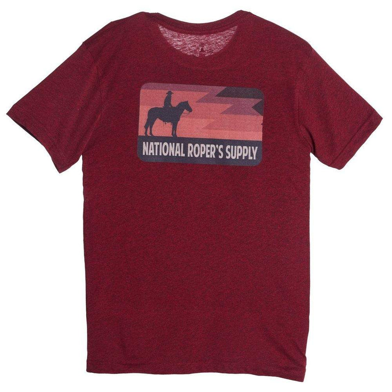NRS National Ropers Supply Cardinal Tee