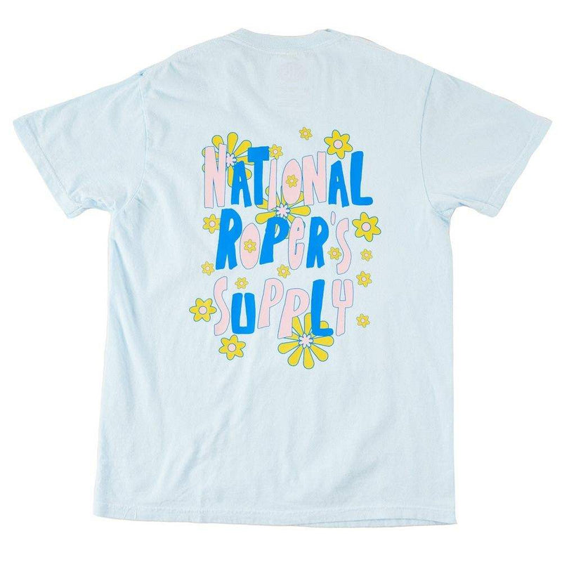 NRS National Ropers Supply Chambray Floral Tee