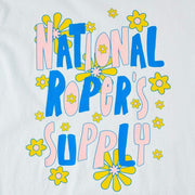 NRS National Ropers Supply Chambray Floral Tee