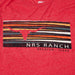 NRS Ranch Longhorn Red Tee Shirt