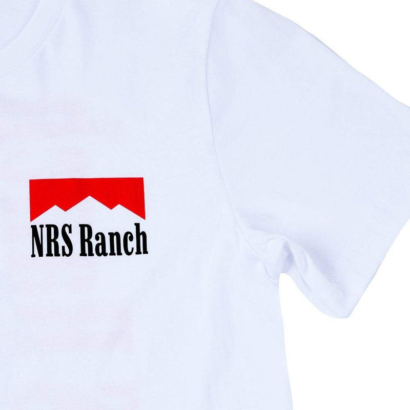 NRS Ranch Cowboy White Tee