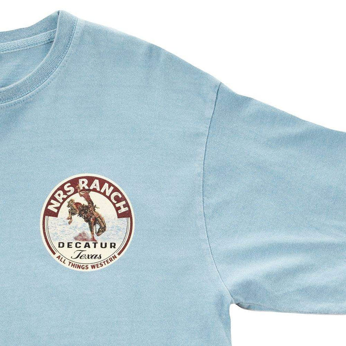 NRS Denim Blue Bucking Bronc Tee Shirt