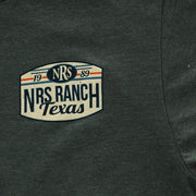 NRS Ranch Texas Striped Logo Tee