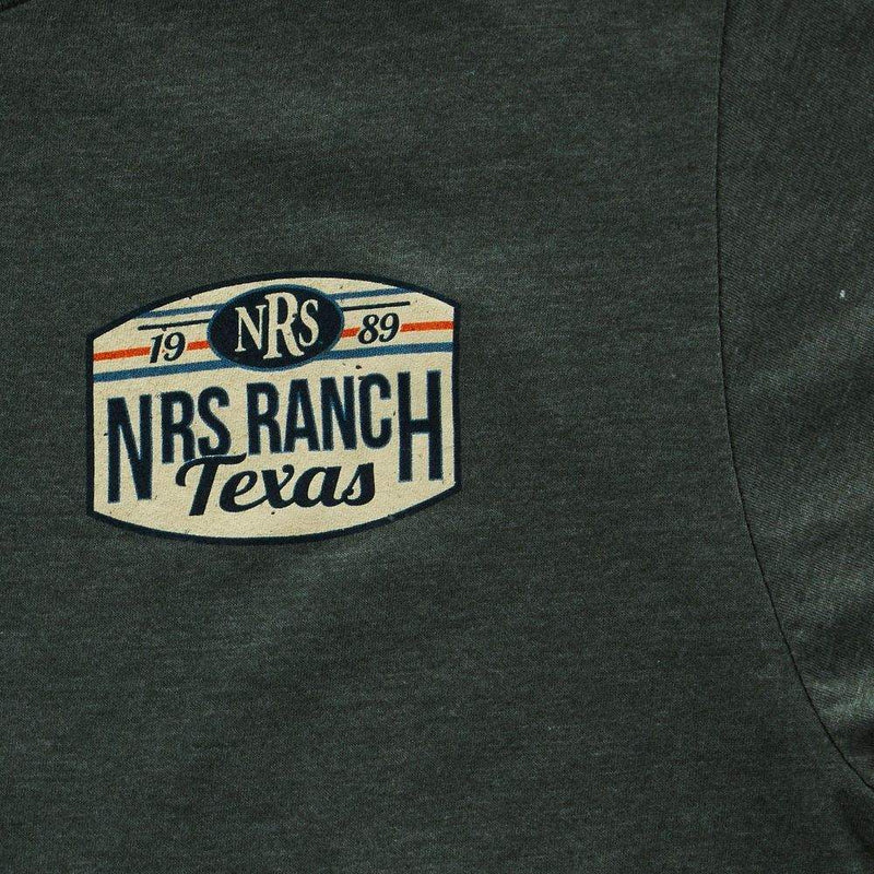 NRS Ranch Texas Striped Logo Tee