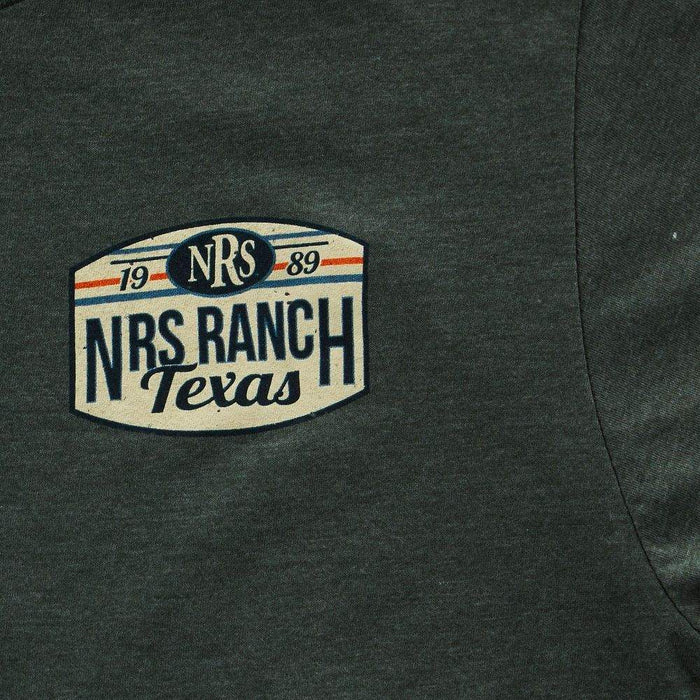 NRS Ranch Texas Striped Logo Tee