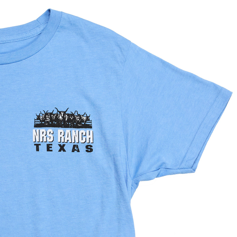 NRS All Things Western Blue Longhorn Tee
