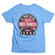 NRS All Things Western Blue Longhorn Tee