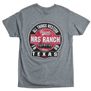 NRS All Things Western Grey Longhorn Tee