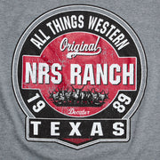 NRS All Things Western Grey Longhorn Tee