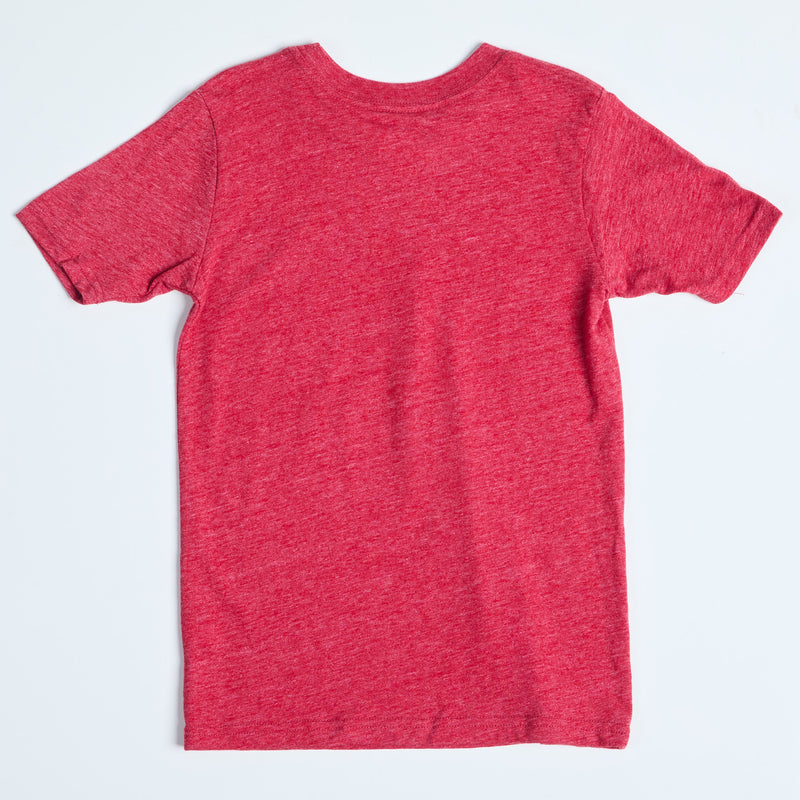 NRS Youth Bronco Cardinal Tee