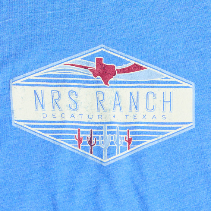 NRS Youth Royal Blue Logo Tee