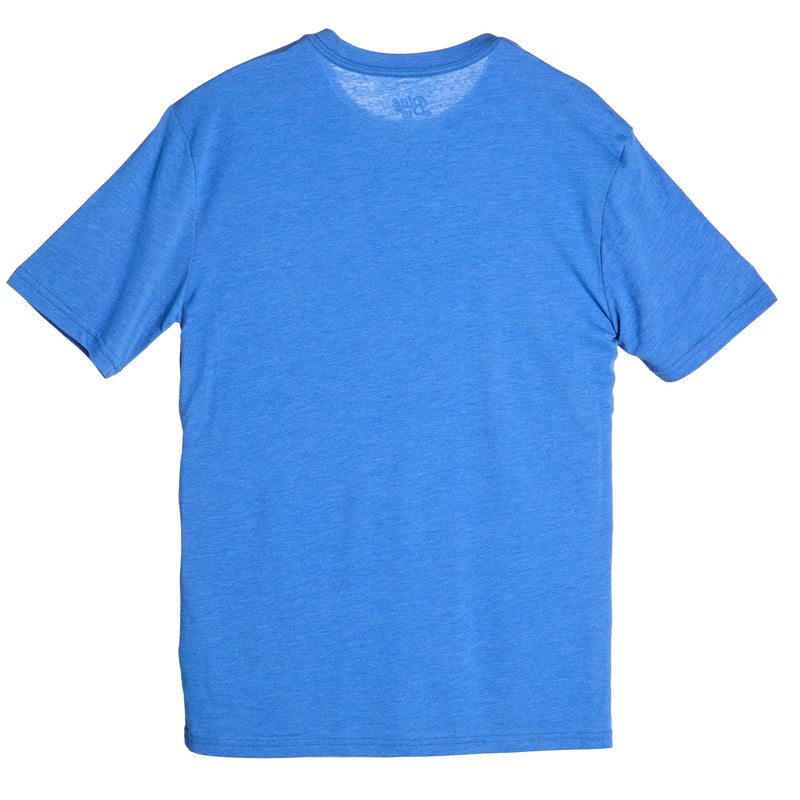 NRS Ranch Bronc Logo Cali Blue Tee