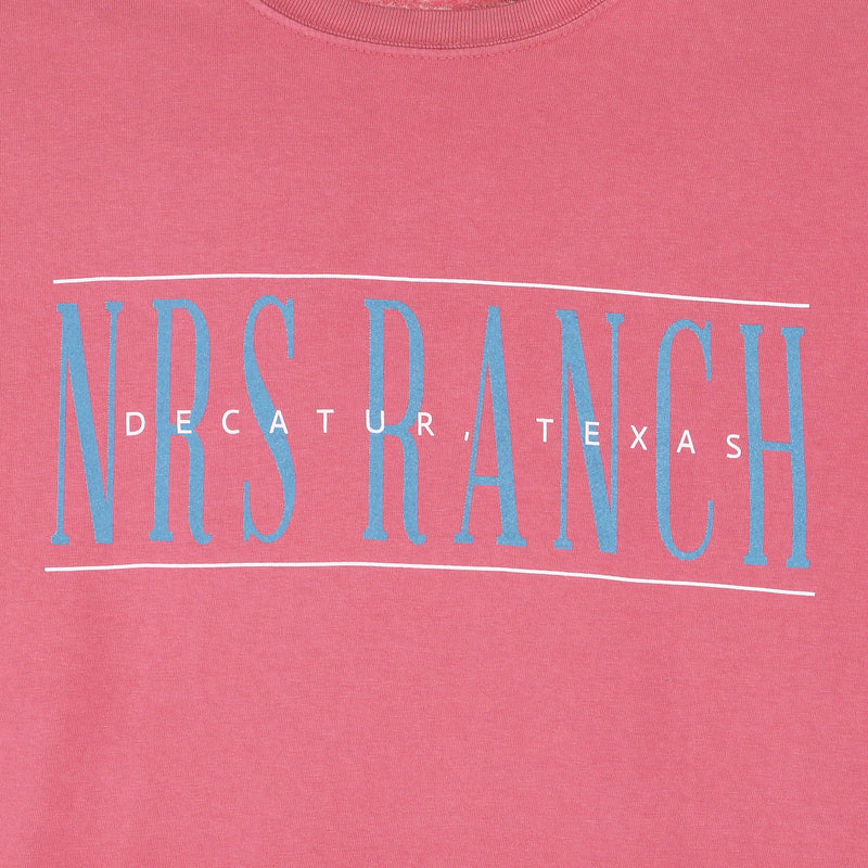 NRS Ranch Dusty Rose Logo Tee