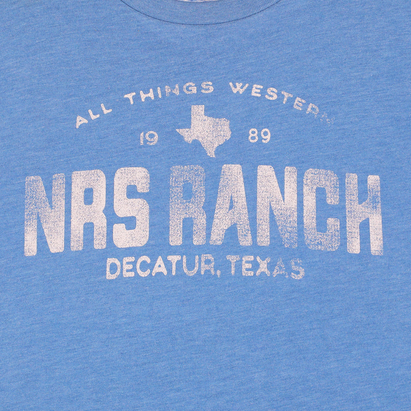 NRS Ranch Cali Blue Bubble Logo Tee