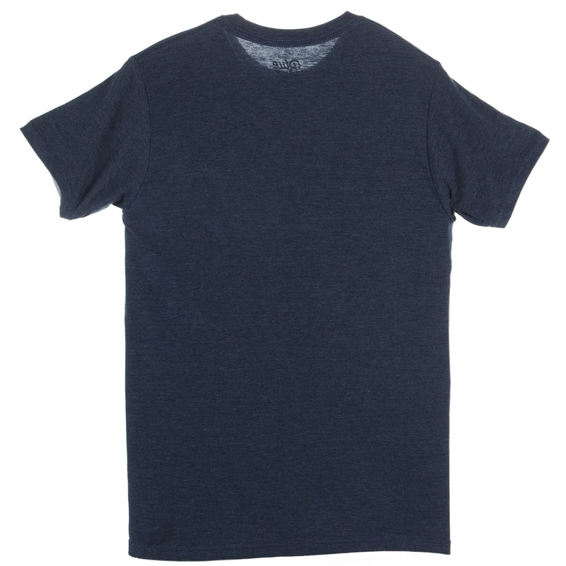 NRS Ranch Calf Roper Flag Navy Tee