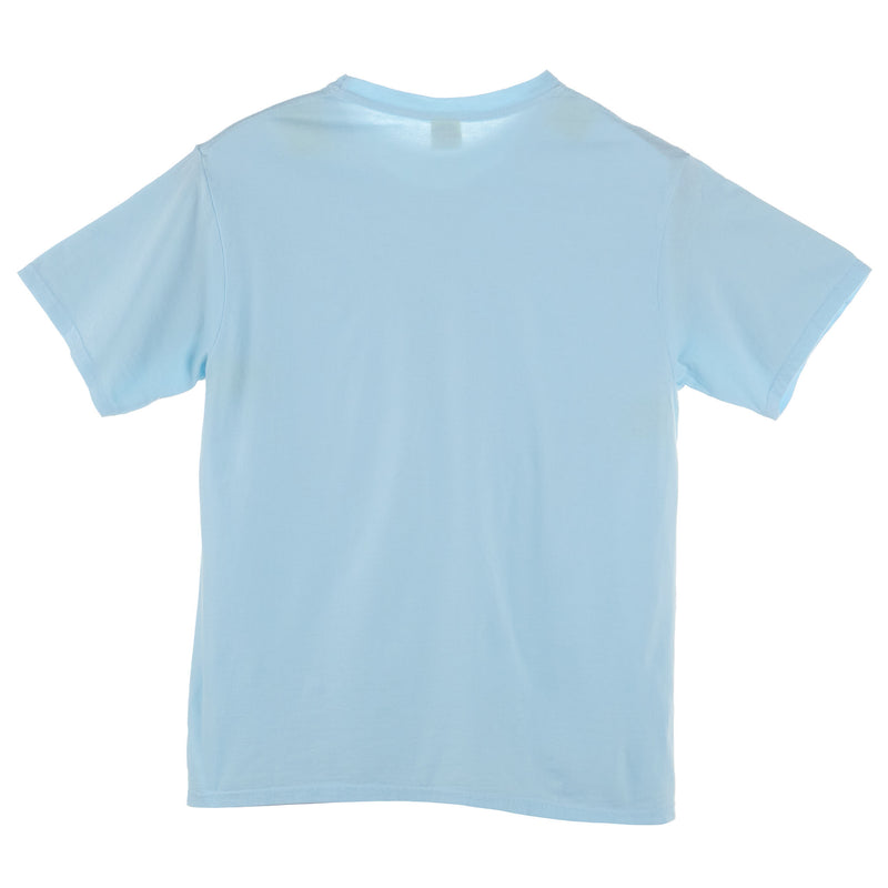 NRS Ranch Decatur TX Floral Logo Powder Blue Tee