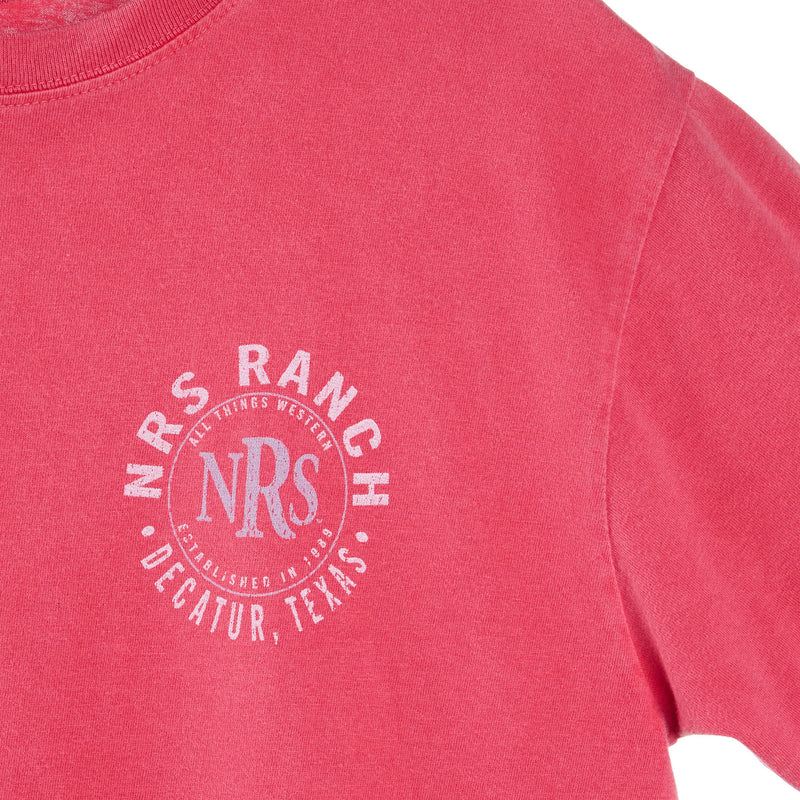 NRS NRS Papaya Round Logo Tee