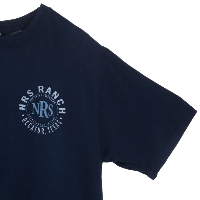 NRS NRS Reactive Navy Round Logo Tee