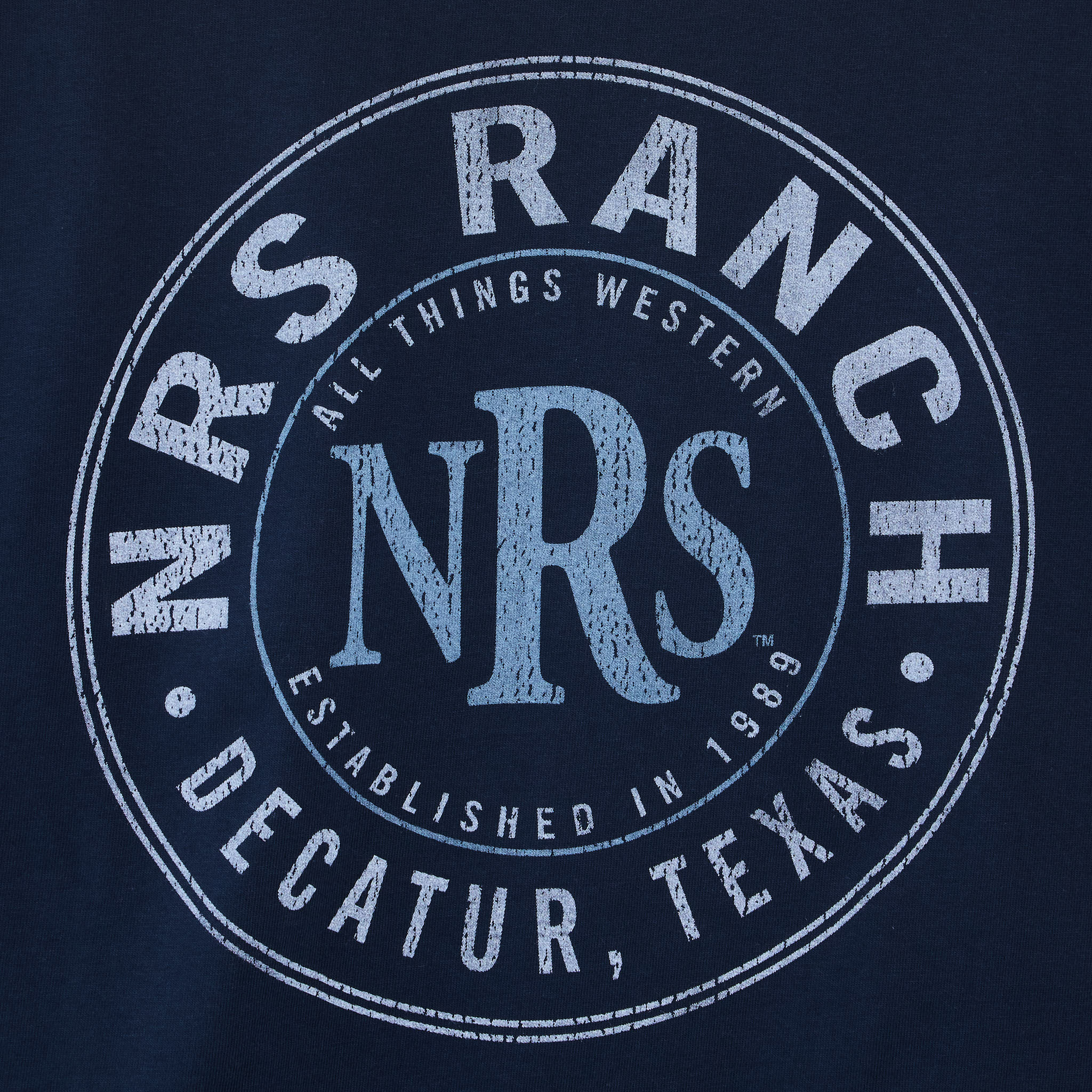 NRS NRS Reactive Navy Round Logo Tee