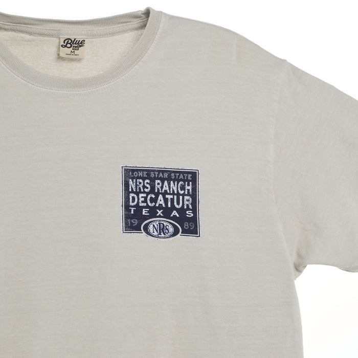 NRS NRS Ranch Lone Star State Logo Cement Short Sleeve T-Shirt