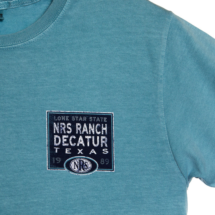 NRS NRS Ranch Lone Star State Logo Denim Tee