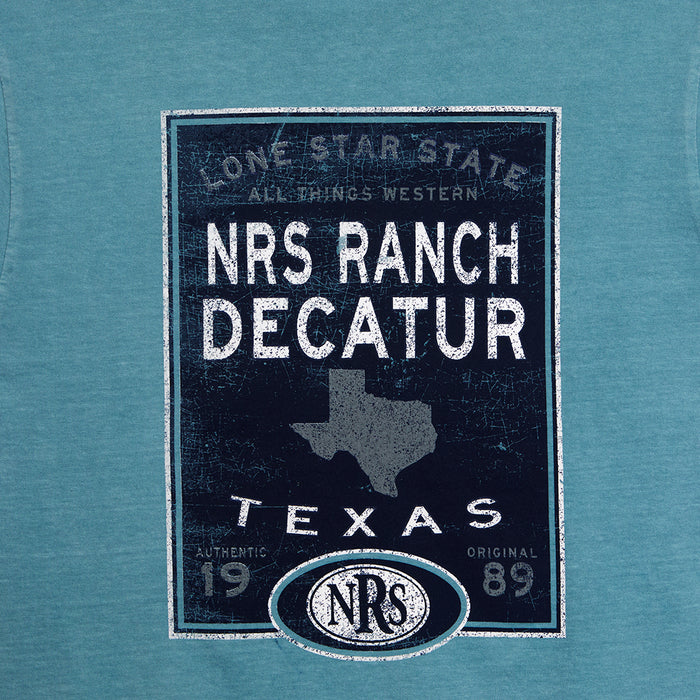 NRS NRS Ranch Lone Star State Logo Denim Tee