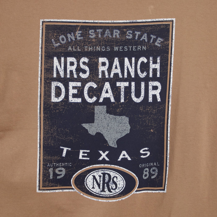 NRS NRS Ranch Lone Star State Logo Russet Short Sleeve T-Shirt