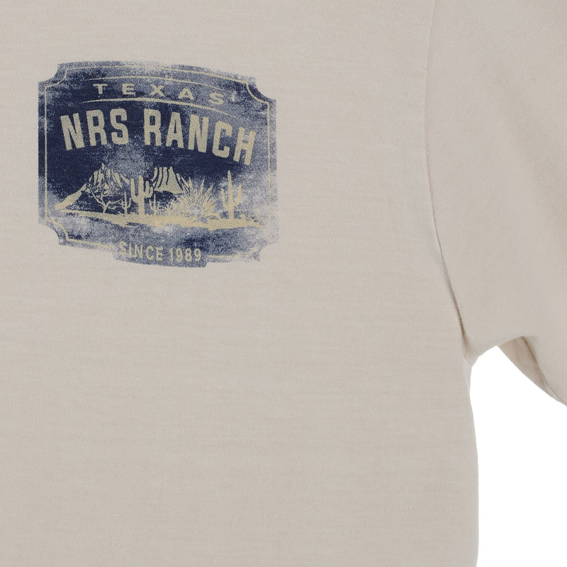 NRS NRS Ranch Desert Logo Cappuccino Tee