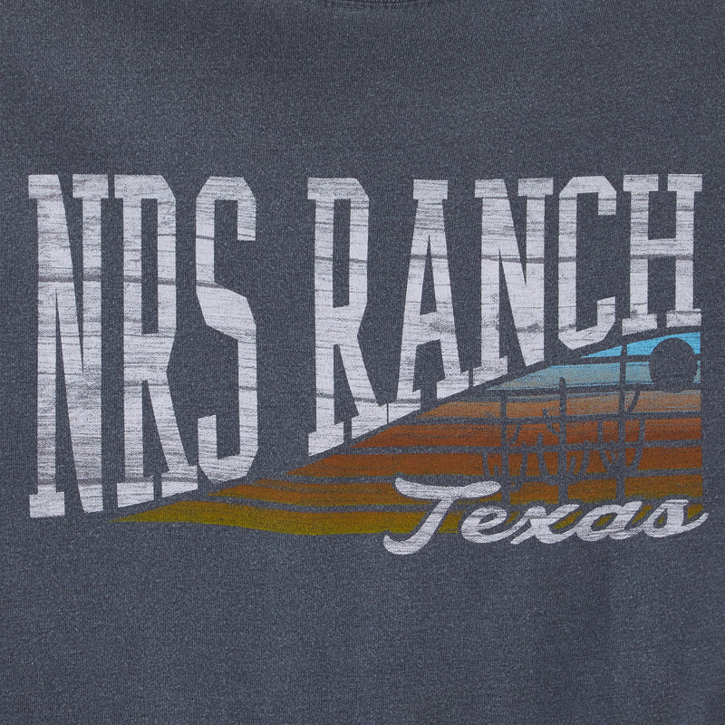 NRS NRS Ranch Texas Slope Logo Indigo Tee