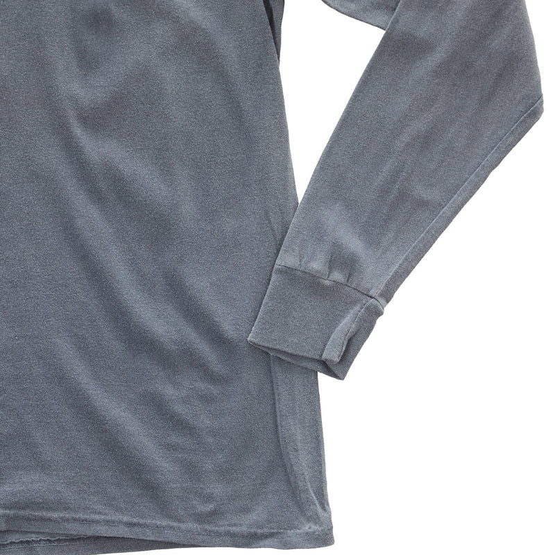 NRS NRS Ranch Indigo Long Sleeve Floral Logo Tee