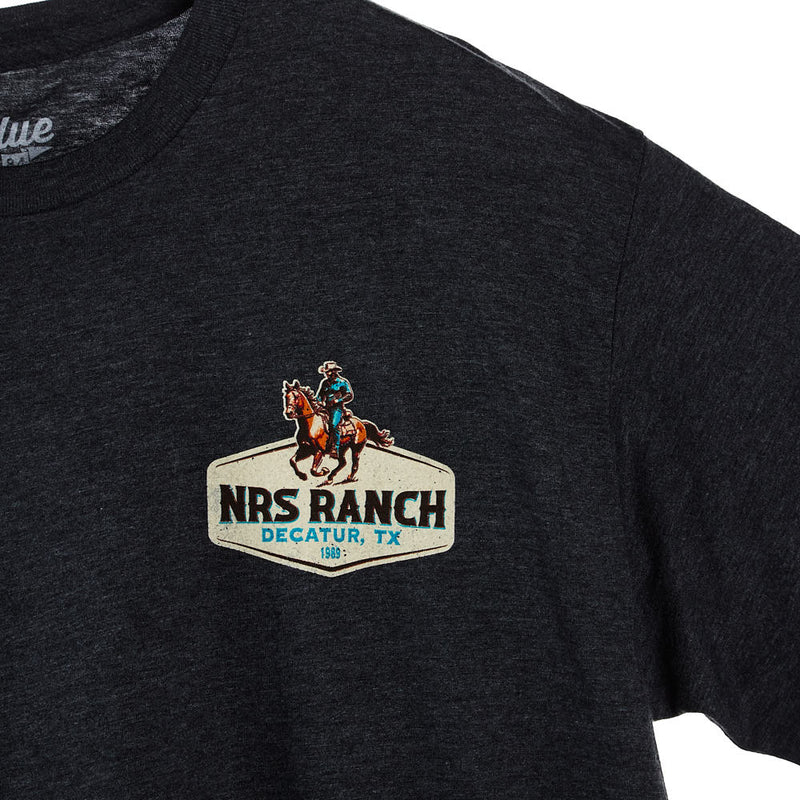 NRS NRS Ranch Black Southwest Logo w/Cowboy Tee