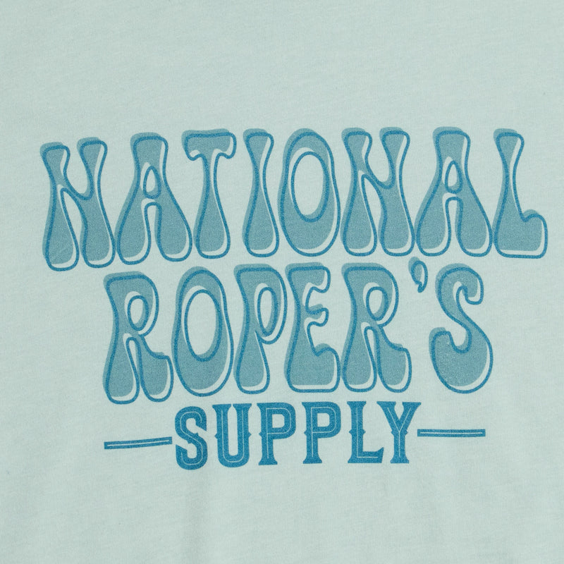 NRS National Ropers Supply Blue Tee