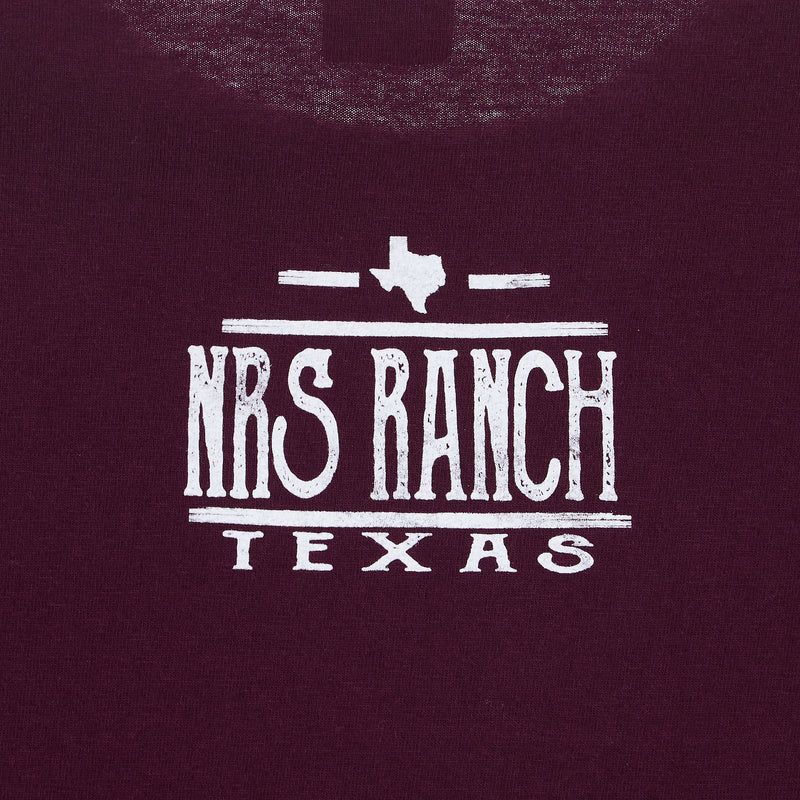 NRS NRS Ranch Texas Boysenberry Round Logo Tee