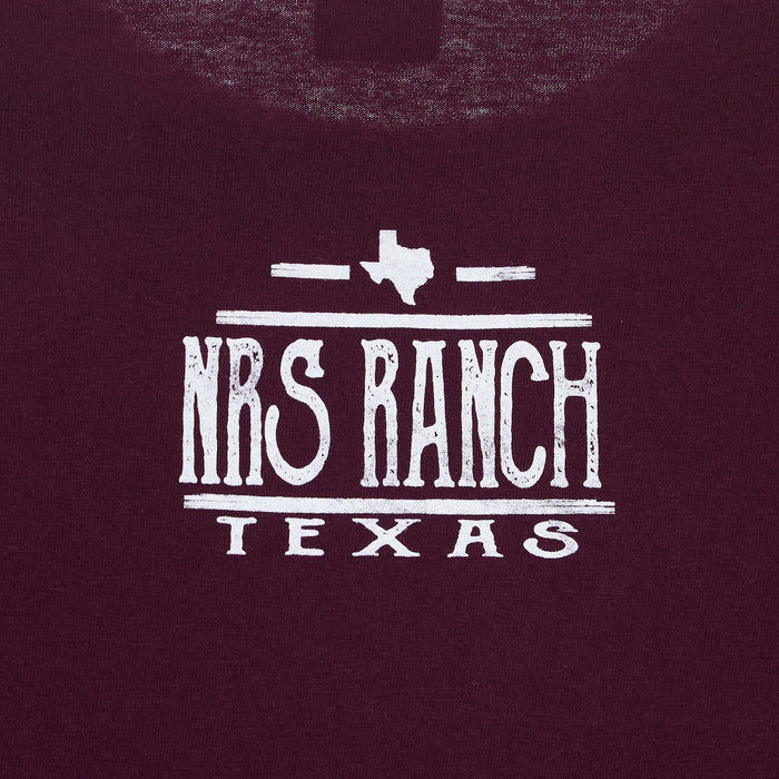 NRS NRS Ranch Texas Boysenberry Round Logo Tee