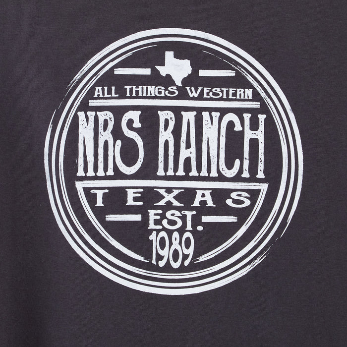NRS NRS Ranch Texas Coal Round Logo Tee