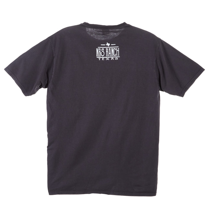 NRS NRS Ranch Texas Coal Round Logo Tee
