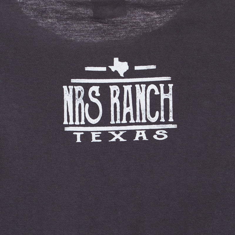 NRS NRS Ranch Texas Coal Round Logo Tee