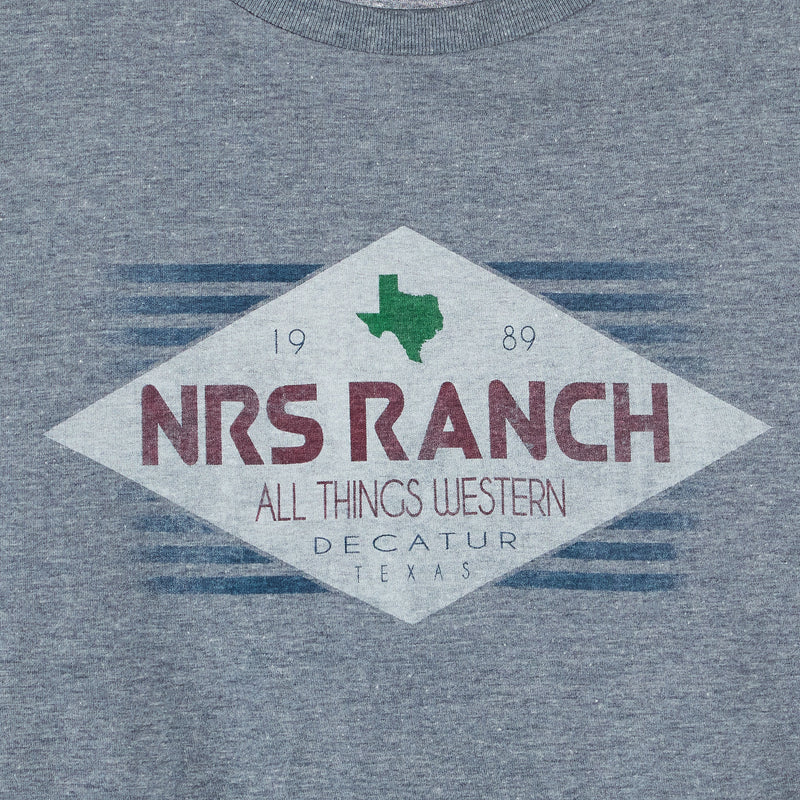 NRS NRS Ranch Grey Diamond Logo Short Sleeve T-Shirt