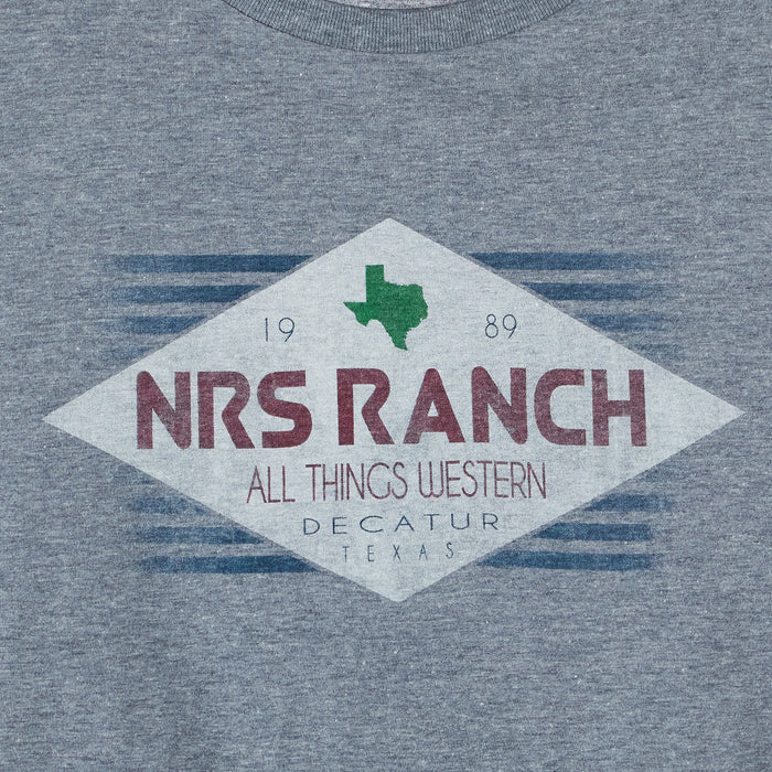 NRS NRS Ranch Grey Diamond Logo Short Sleeve T-Shirt