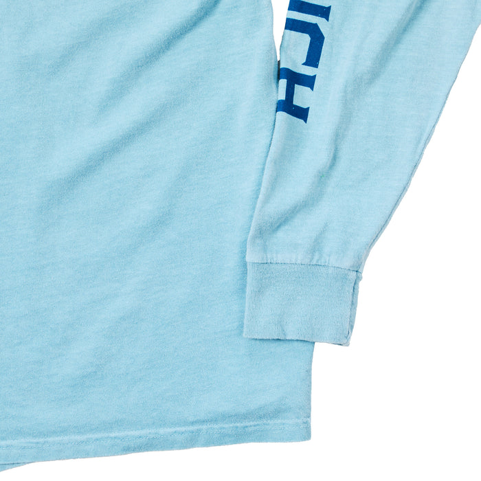 NRS Lakeshirt NRS Ranch Logo Denim Blue Long Sleeve T-Shirt
