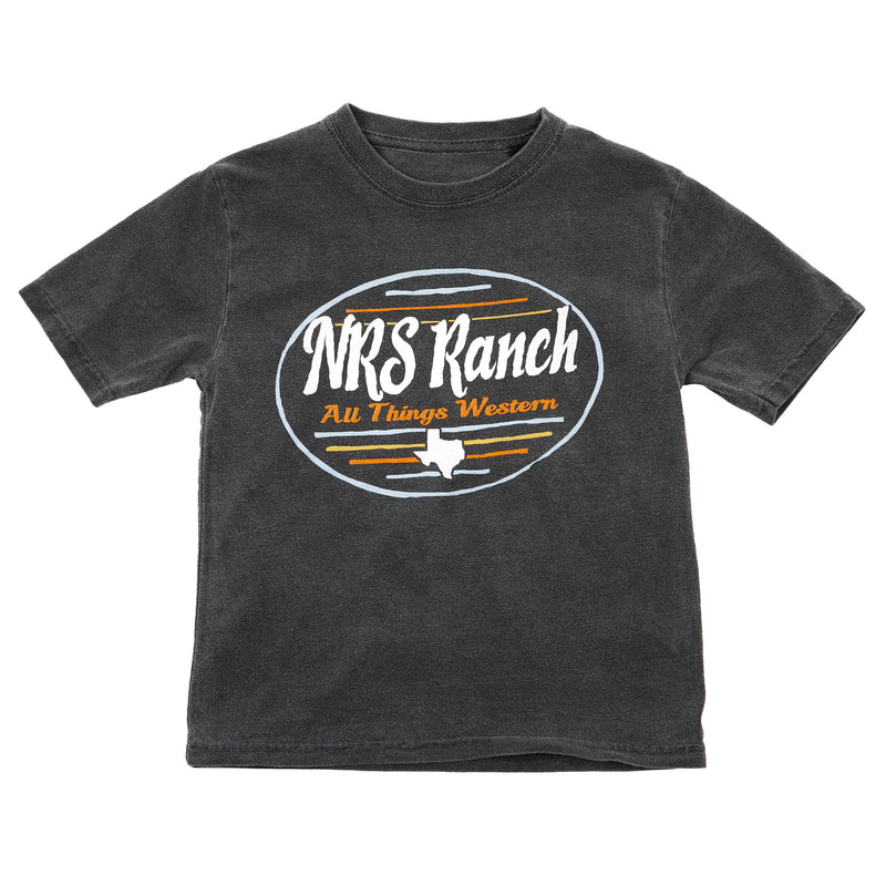 NRS Lakeshirt Youth NRS Ranch All Things Western Logo Black Short Sleeve T-Shirt