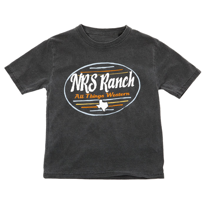 NRS Lakeshirt Youth NRS Ranch All Things Western Logo Black Short Sleeve T-Shirt
