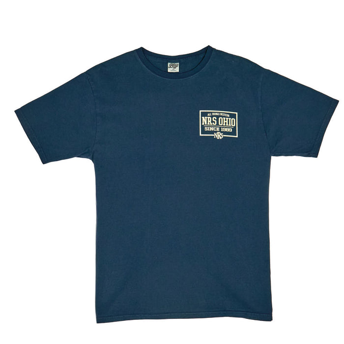 NRS Ohio Navy Logo Tee Shirt