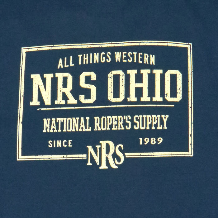 NRS Ohio Navy Logo Tee Shirt