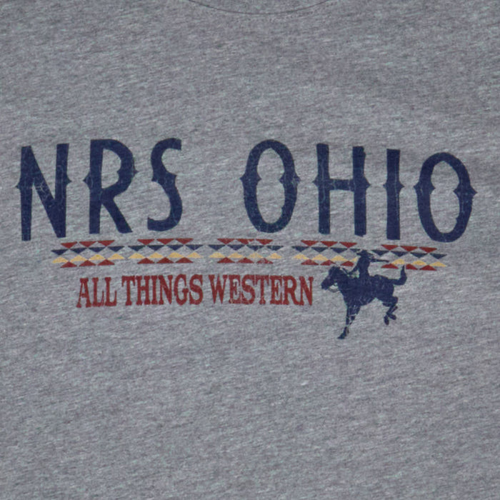 NRS Ohio All Things Western Aztec Grey Tee Shirt