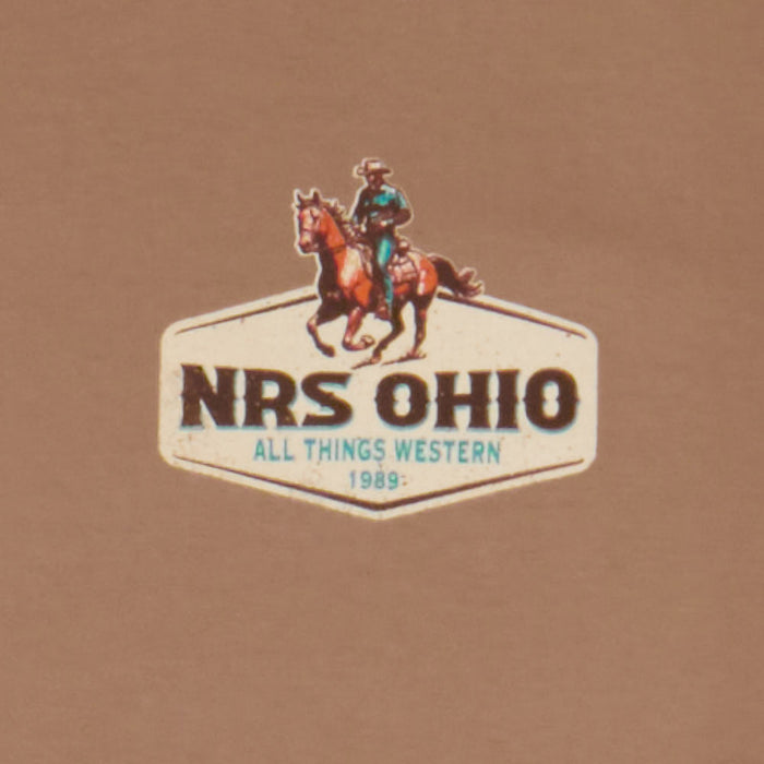 NRS Ohio All Things Western Russet Aztec Border Tee Shirt
