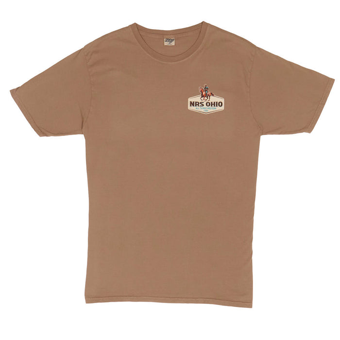 NRS Ohio All Things Western Russet Aztec Border Tee Shirt
