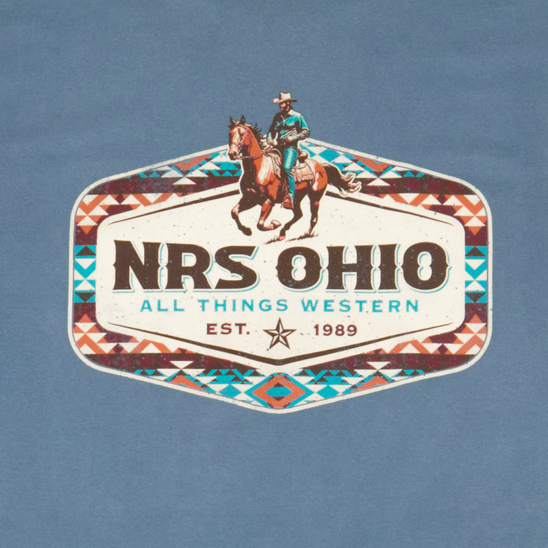 NRS Ohio All Things Western Western Sky Aztec Border Tee Shirt
