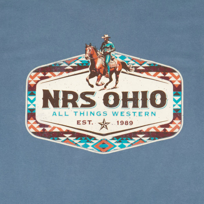 NRS Ohio All Things Western Western Sky Aztec Border Tee Shirt
