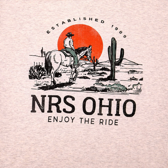 NRS Ohio Enjoy The Ride Oatmeal Tee Shirt
